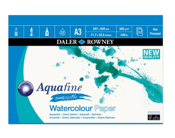 Daler Rowney A3 Pad 300g WC Aquafine