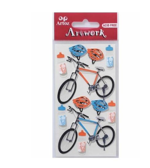Artoz Artwork Bicycles Stickers 