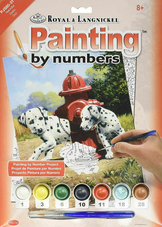 Painting By Numbers Dalmations