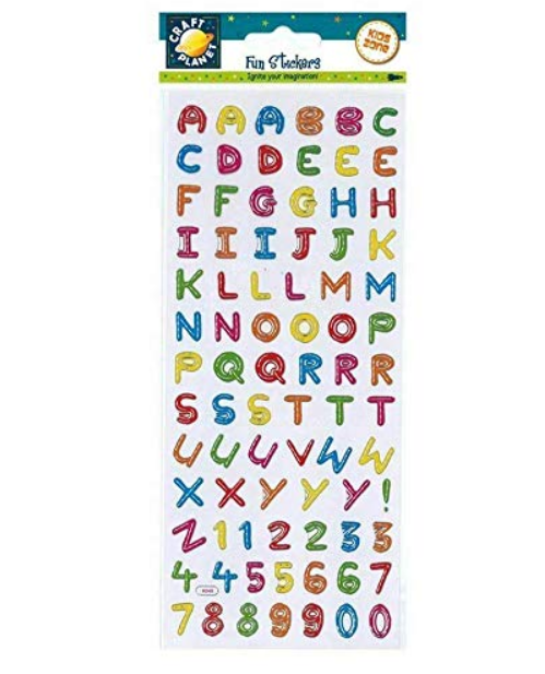 Alphabet Stickers – ARTSCAPE
