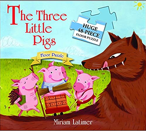 The Three Little Pigs 48 Floor Puzzle 