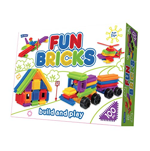 Fun Bricks Age 1.5+ Build & Play 100pc