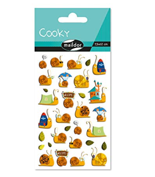 Cooky Snail Stickers 