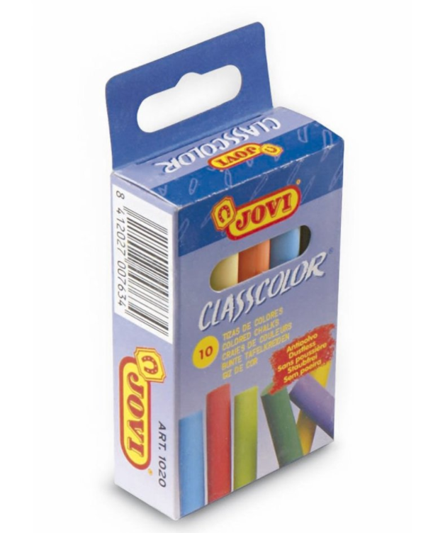 Jovi Classcolour Chalk Sticks x10 Colour