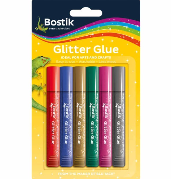 Glitter Glue 6PK