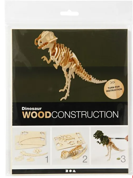 Dinosaur Wood Construction 