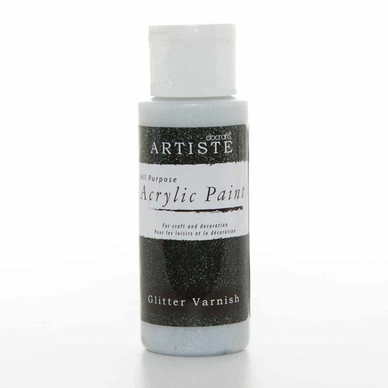 Artiste acrylic Glitter Varnish