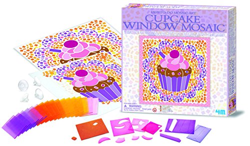 Cupcake window mosaic 