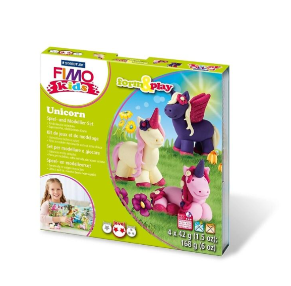 Fimo Kids Unicorn 4 x 42g