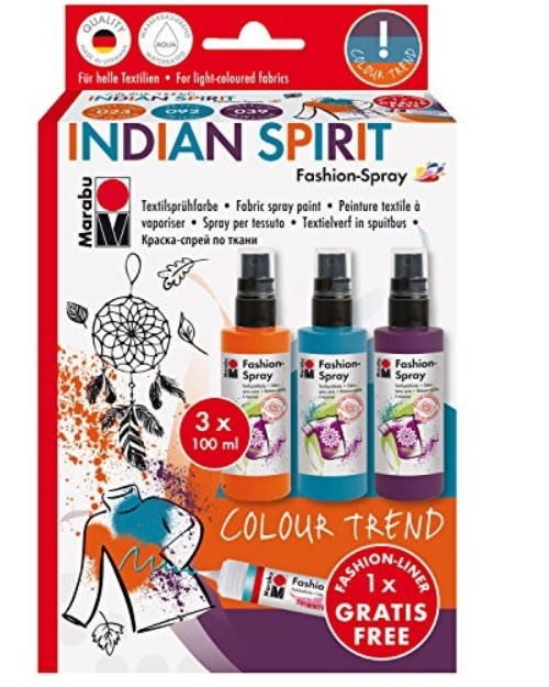 Fashion Spray 3 x 100ml Indian Spirit