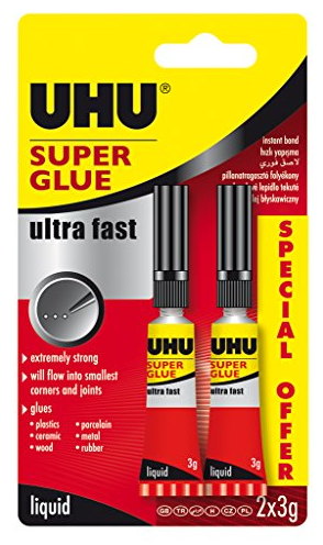 UHU Super Glue Twin Pack 