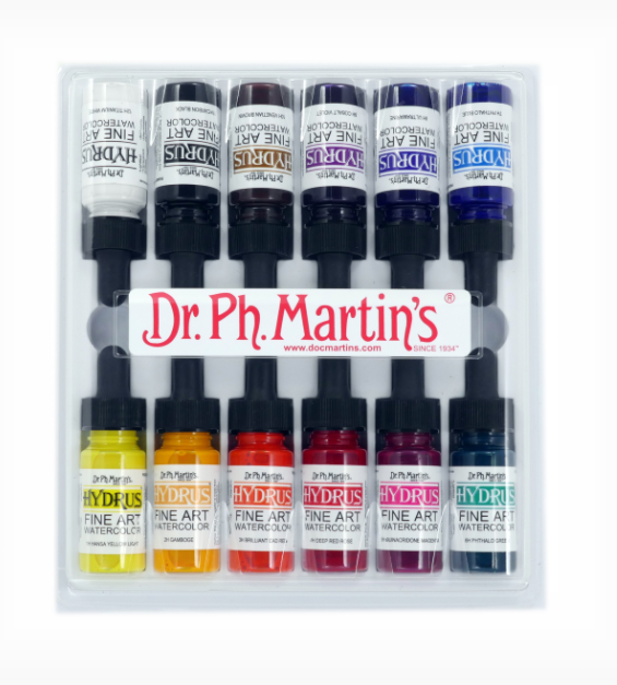 Dr Ph.Martins Hydrus Watercolours 12x