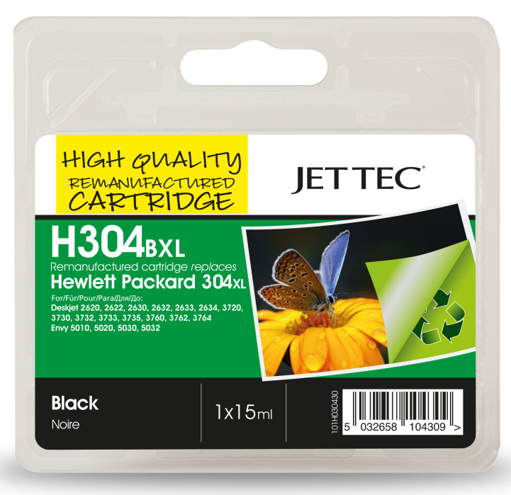 Jet Tec 304XL Black Printer Ink – ARTSCAPE