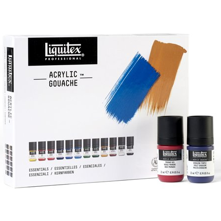 Liquitex Acrylic Gouache 12pcs