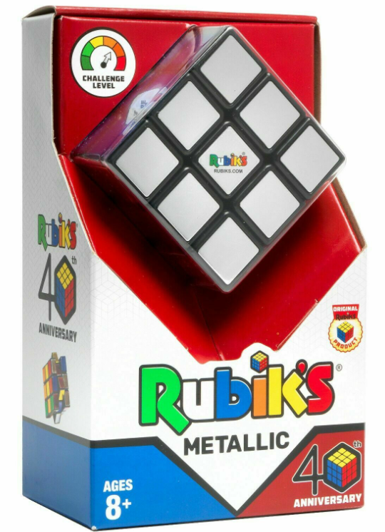 Rubiks Cube Metallic Ages 8+