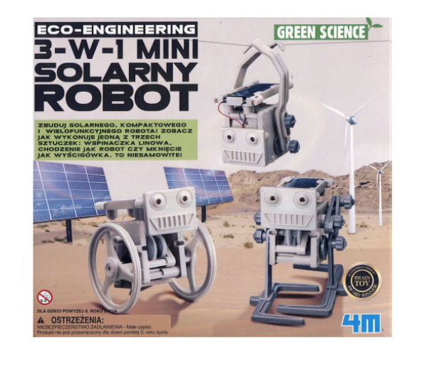 Mini solar robot