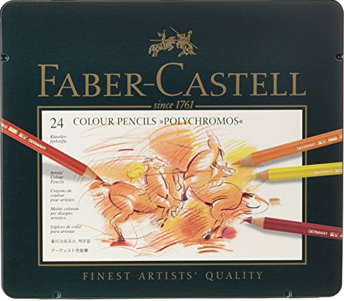 Faber Castell 24 Poly Colour Pencils 