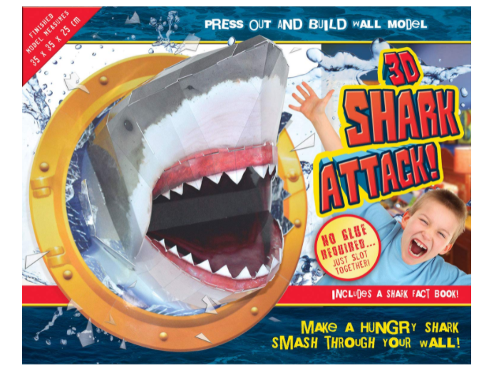 3D Shark Attack! Model with 