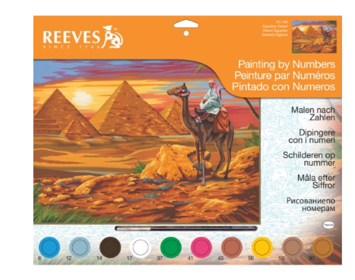 Paint by numbers Egypt