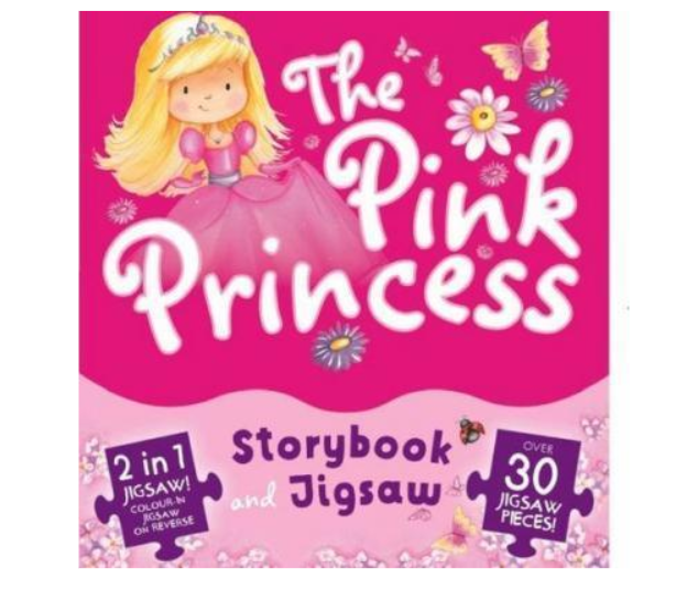 Pink princess jigsaw