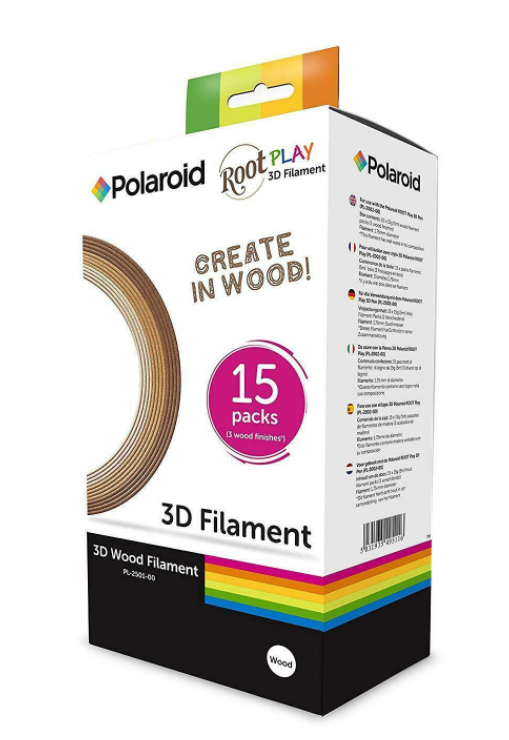 POLAROID 3D wood filament 