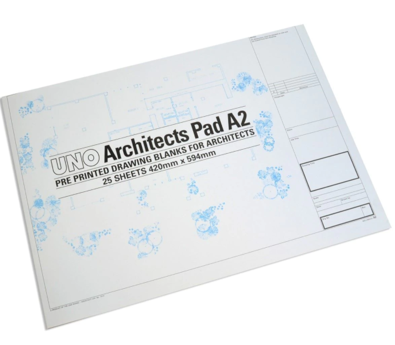 Architects Pad A2 25 sheets