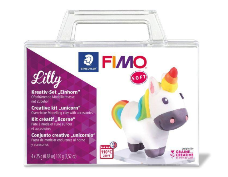Fimo Lilly Unicorn Soft 4 x 25g