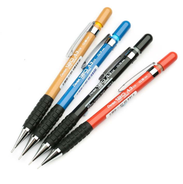 pentel 120 A3 DX mechanical pencils 