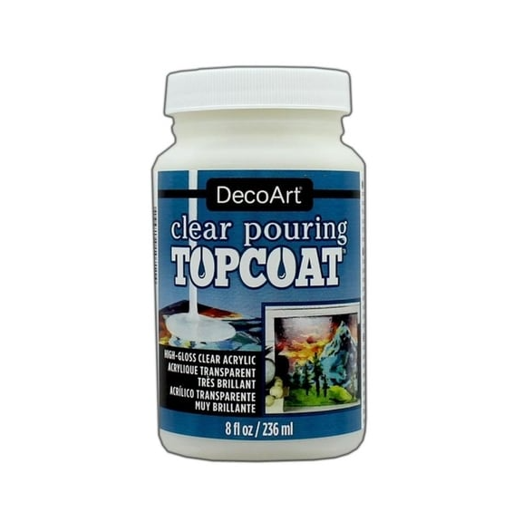 DecoArt Clear Pouring Topcoat 236ml 