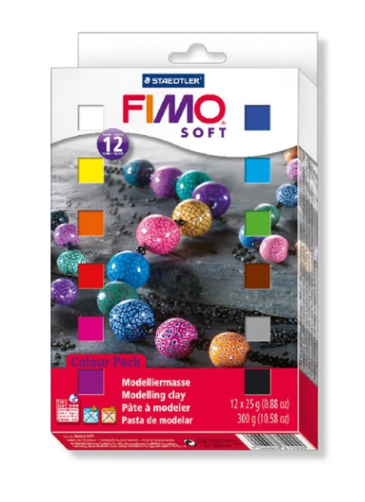 Fimo Soft Model Clay 12PK