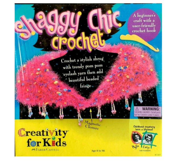 Shaggy chic crochet
