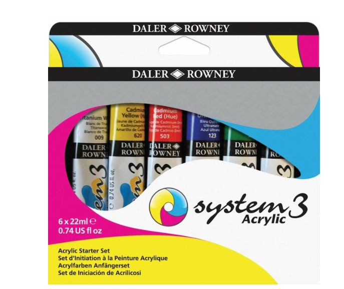 System 3 acrylic starter set