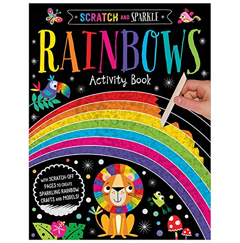 Scratch & Sparkle Rainbows Activity Book