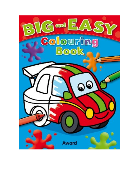 Big & Easy Colouring Book