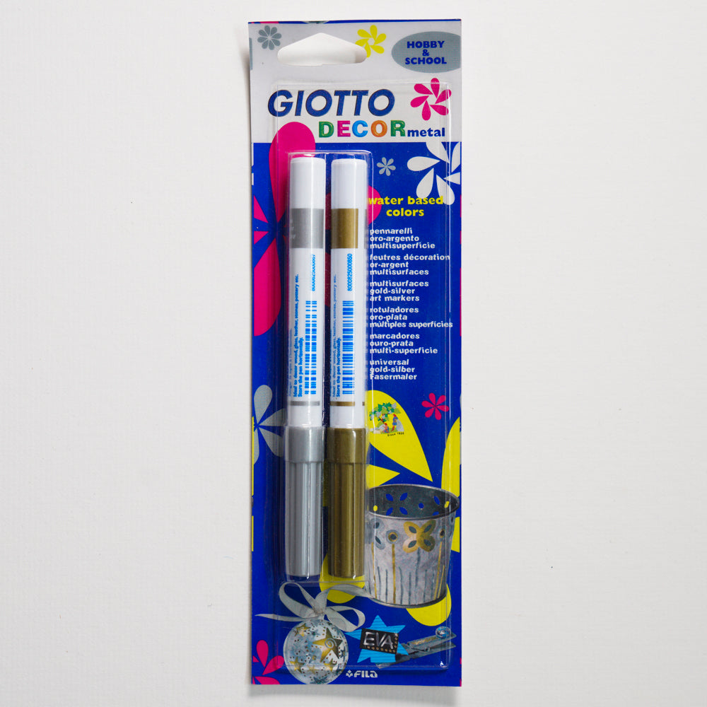 Giotto decor metallic pens 