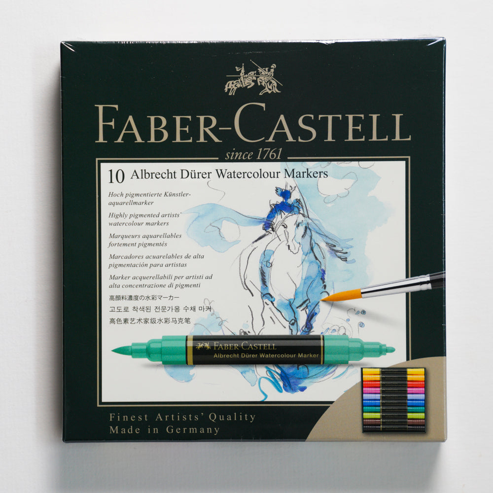 10 Faber-Castell Albrecht Durer Watercolour Markers 