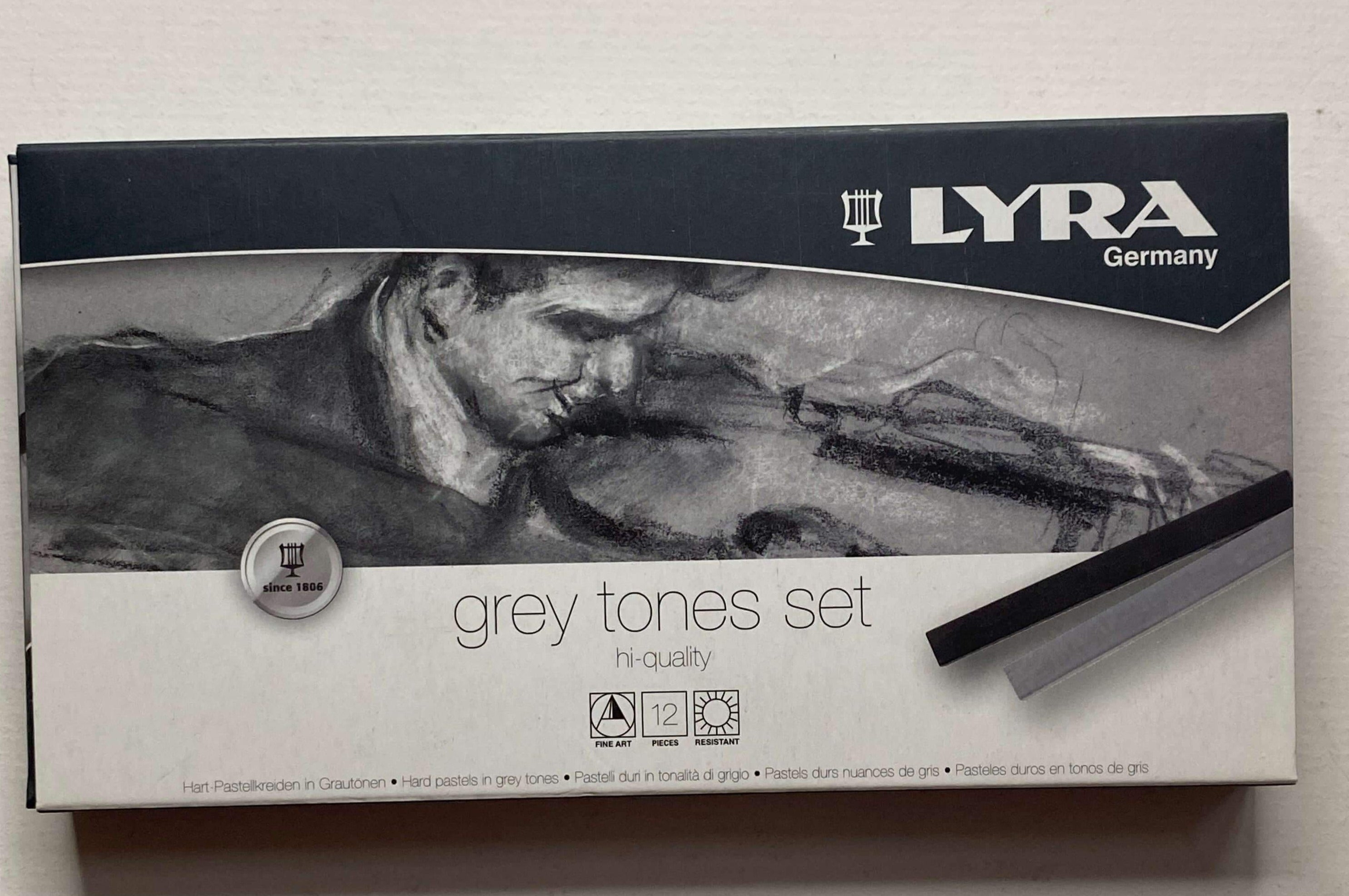 Grey Tones Set Pastels 
