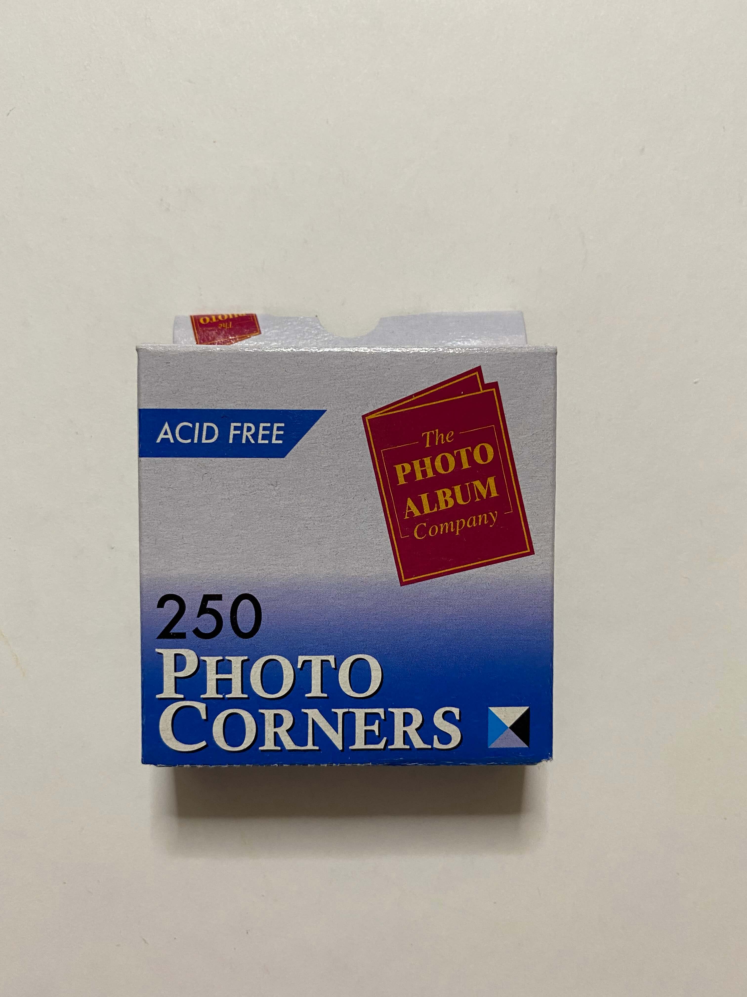 250 Photo Corners Acid Free 