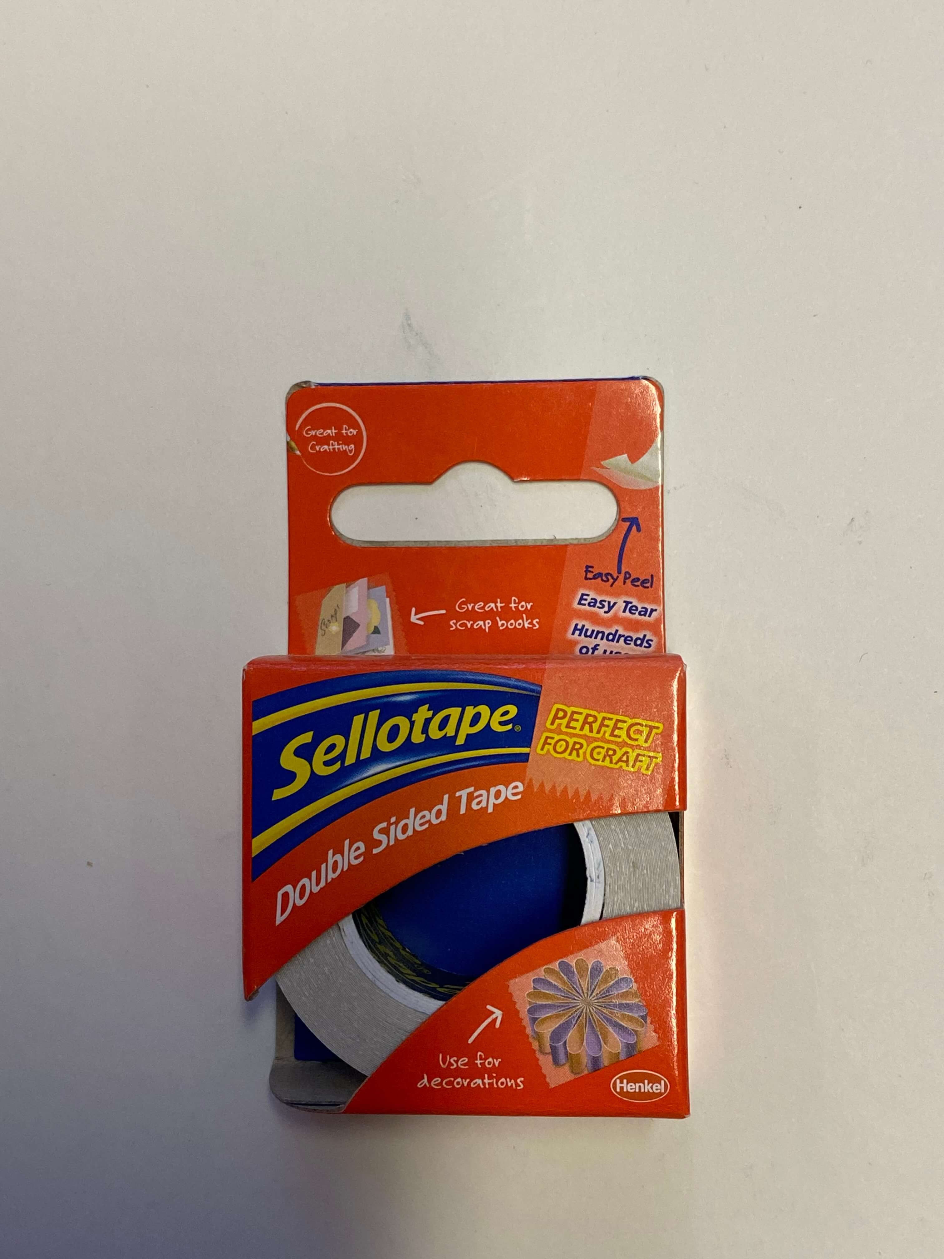 Sellotape D Sided 15mm x 5m