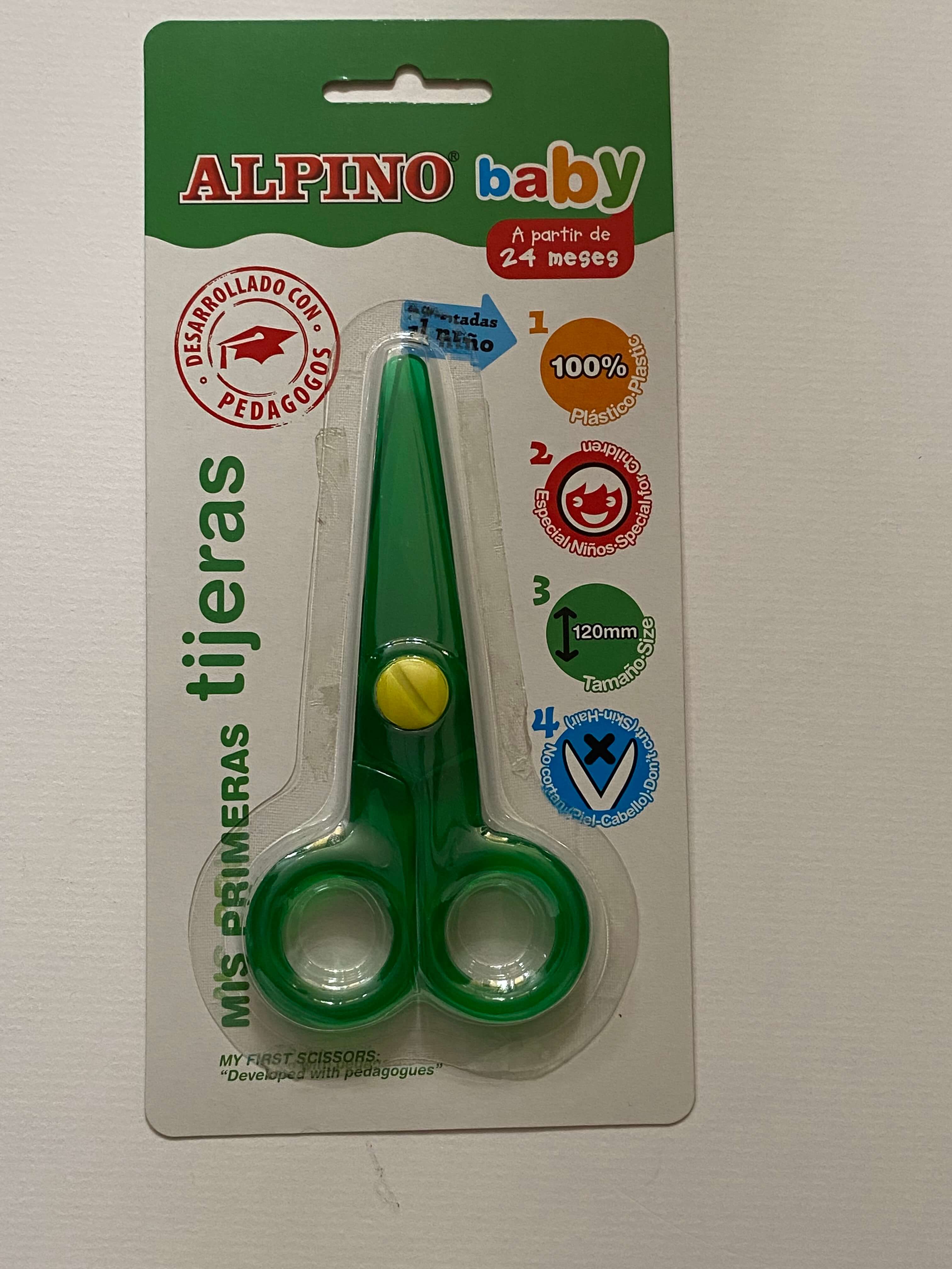 100% Plastic Alpino Kids Scissors