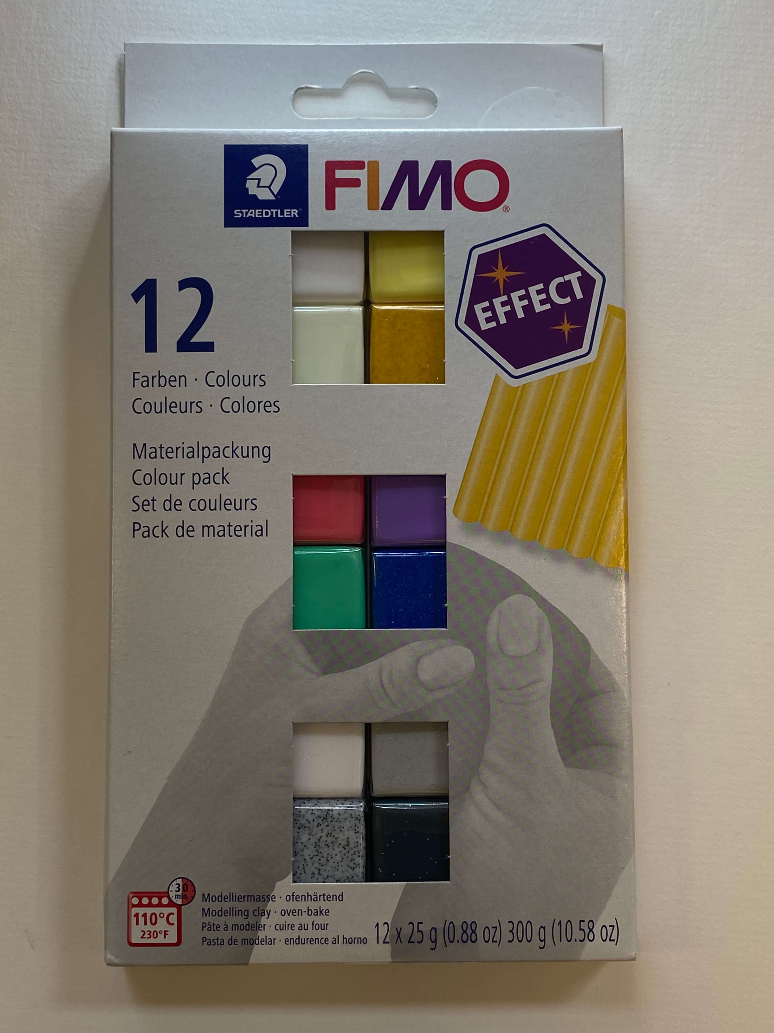 Fimo Effect 12 Colours x 25g