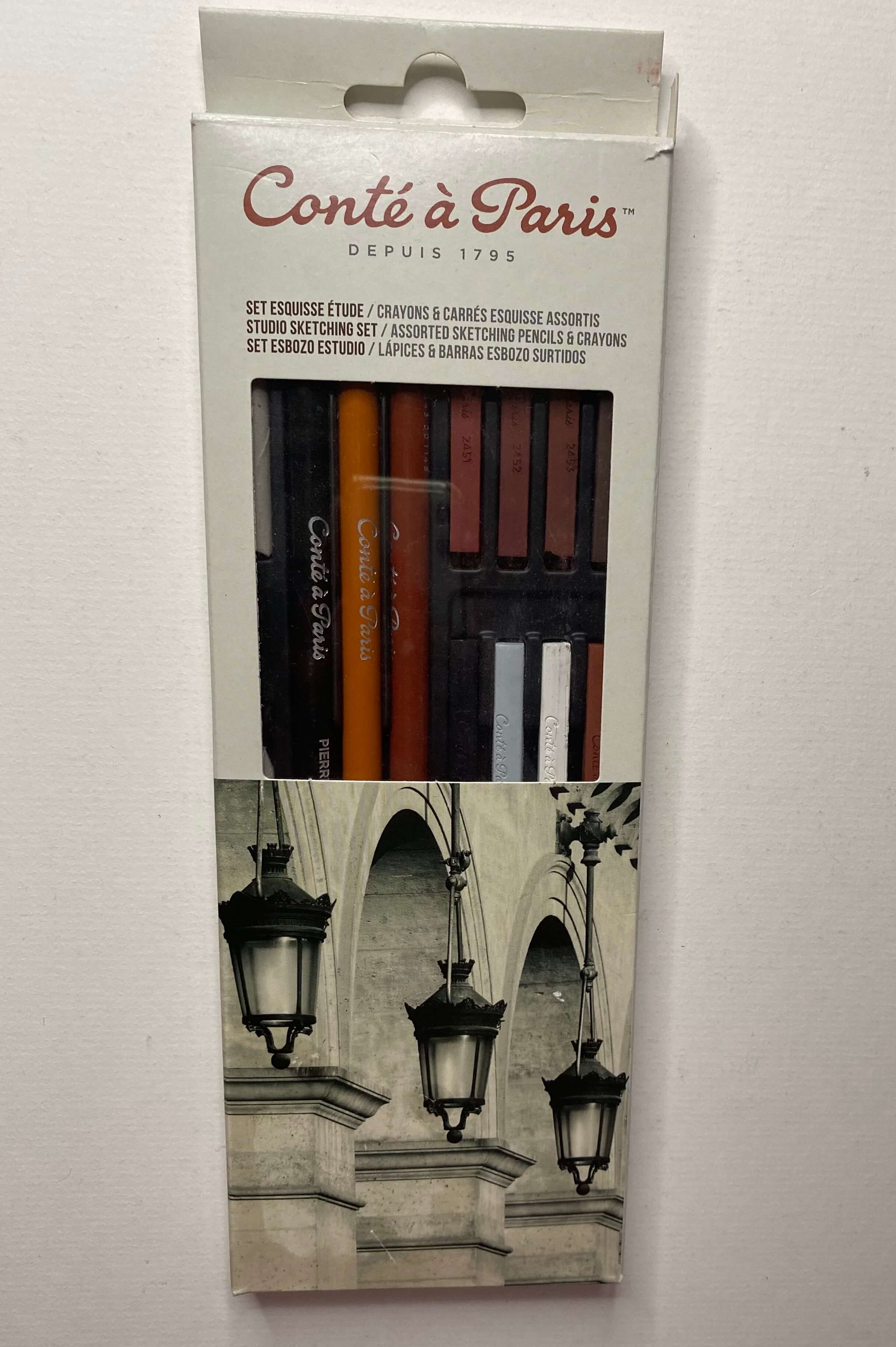 Conti Drawing Set Conte sketch set pencils & crayons – ARTSCAPE