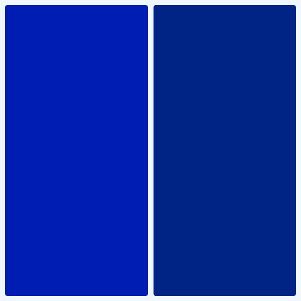 Ultramarine Blue Light & Ultramarine Blue Dark