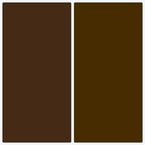 Vandyke Brown Hue & Raw Umber