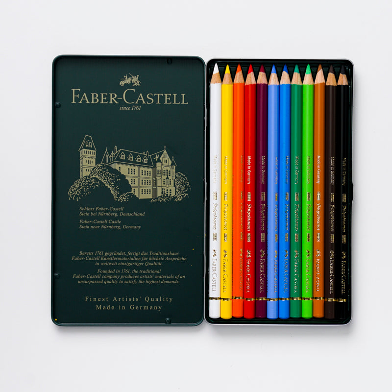 Faber Castell 12 Poly Colour Penicls 