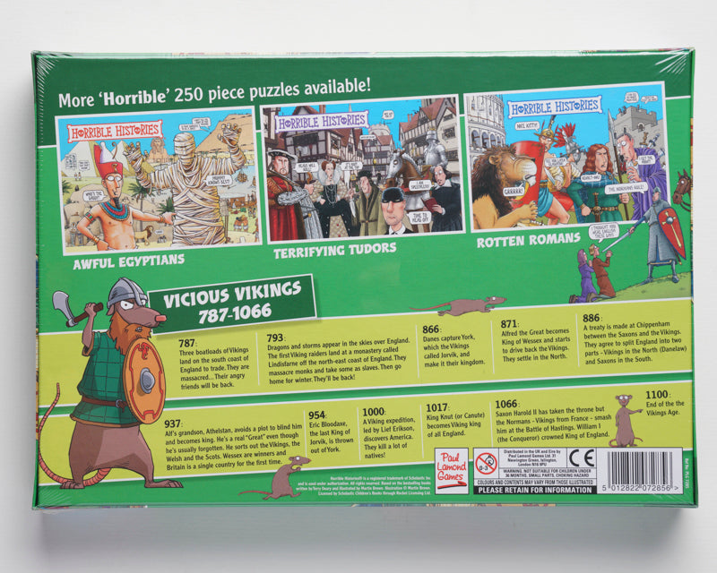 Horrible Histories Vicious Vikings ARTSCAPE